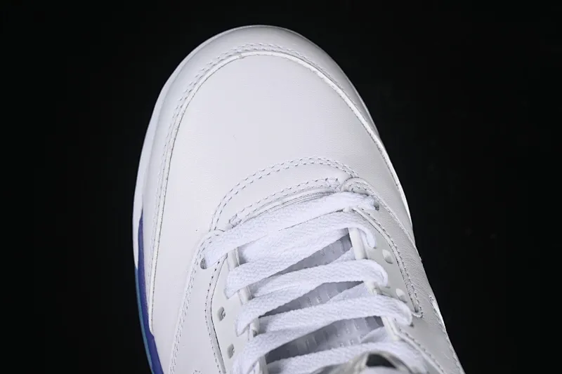 All categories Air Jordan Jordan series basketball shoes Air Jordan 5 L version Air Jordan 5 OG "Grape" AJ5 Joe 5 white grape first layer basketball shoes HQ7978-100